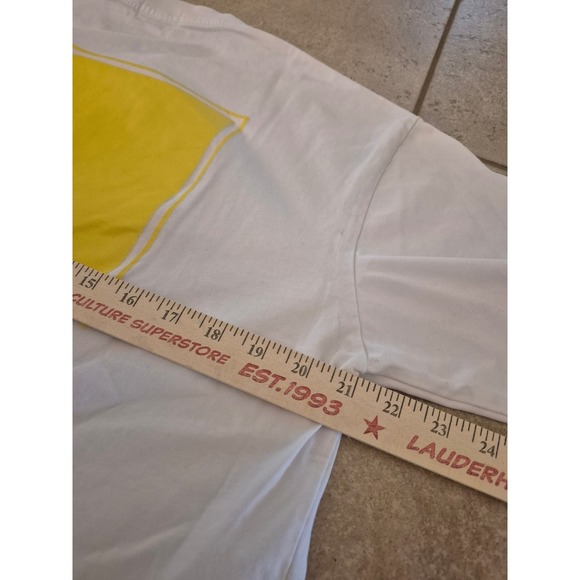 Rhude Sunset Mountain Logo T-Shirt White Men's - Large - Picture 10 of 11